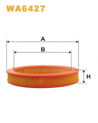 WIX FILTERS WA6427 Воздушный фильтр для VOLVO (Вольво) WIX FILTERS WA6427 Воздушный фильтр для VOLVO (Вольво)