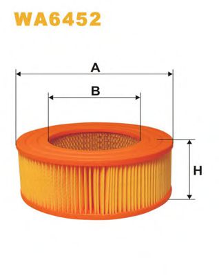WIX FILTERS WA6452 Воздушный фильтр для TOYOTA COROLLA (Тойота/тоета Cоролла) WIX FILTERS WA6452 Воздушный фильтр для TOYOTA COROLLA (Тойота/тоета Cоролла)