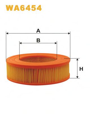 WIX FILTERS WA6454 Воздушный фильтр для DAIHATSU CHARMANT (Дайхатсу Чармант) WIX FILTERS WA6454 Воздушный фильтр для DAIHATSU CHARMANT (Дайхатсу Чармант)