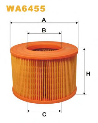 WIX FILTERS WA6455 Воздушный фильтр для RENAULT (Рено) WIX FILTERS WA6455 Воздушный фильтр для RENAULT (Рено)