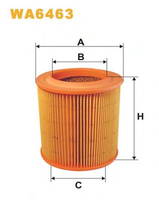WIX FILTERS WA6463 Воздушный фильтр для ROVER (Ровер) WIX FILTERS WA6463 Воздушный фильтр для ROVER (Ровер)