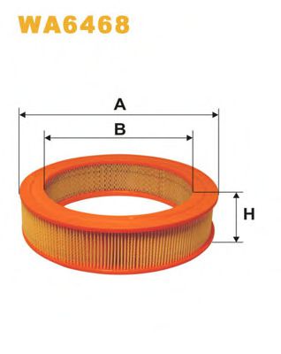 WIX FILTERS WA6468 Воздушный фильтр для ISUZU TROOPER (Исузу Троопэр) WIX FILTERS WA6468 Воздушный фильтр для ISUZU TROOPER (Исузу Троопэр)
