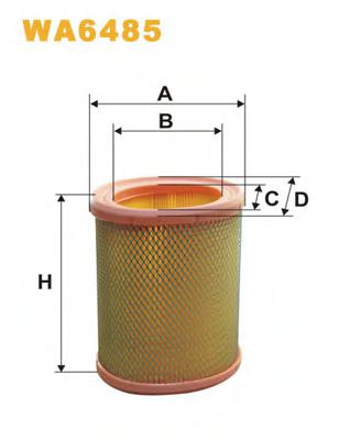 WIX FILTERS WA6485 Воздушный фильтр для PEUGEOT PARTNER PATAGONICA / URBANA (Пежо Партнер патагоника / урбана) WIX FILTERS WA6485 Воздушный фильтр для PEUGEOT PARTNER PATAGONICA / URBANA (Пежо Партнер патагоника / урбана)