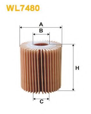 WIX FILTERS WL7480 Масляный фильтр для LEXUS (Лексус) WIX FILTERS WL7480 Масляный фильтр для LEXUS (Лексус)
