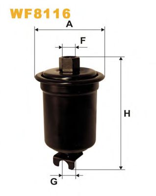 WIX FILTERS WF8116 Топливный фильтр для TOYOTA CALDINA (Тойота/тоета Cалдина) WIX FILTERS WF8116 Топливный фильтр для TOYOTA CALDINA (Тойота/тоета Cалдина)