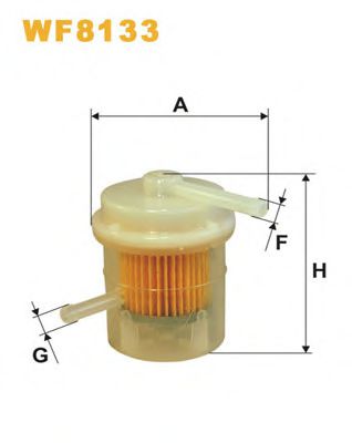 WIX FILTERS WF8133 Топливный фильтр для DAEWOO (Дэу) WIX FILTERS WF8133 Топливный фильтр для DAEWOO (Дэу)