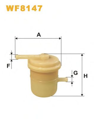 WIX FILTERS WF8147 Топливный фильтр для SUZUKI (Сузуки) WIX FILTERS WF8147 Топливный фильтр для SUZUKI (Сузуки)