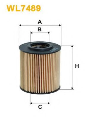 WIX FILTERS WL7489 Масляный фильтр для SKODA ROOMSTER (Шкода Румстер) WIX FILTERS WL7489 Масляный фильтр для SKODA ROOMSTER (Шкода Румстер)