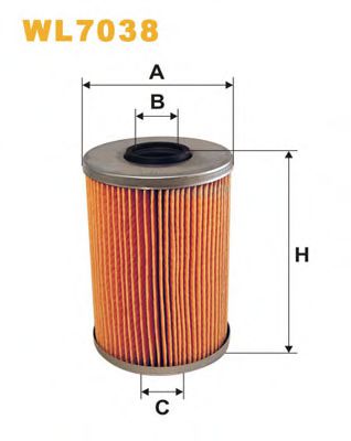 WIX FILTERS WL7038 Масляный фильтр для BMW 5 (Бмв 5) WIX FILTERS WL7038 Масляный фильтр для BMW 5 (Бмв 5)