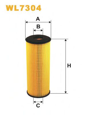 WIX FILTERS WL7304 Масляный фильтр для MERCEDES-BENZ V-CLASS (Мэрcэдэс-бэнз V-cласс) WIX FILTERS WL7304 Масляный фильтр для MERCEDES-BENZ V-CLASS (Мэрcэдэс-бэнз V-cласс)
