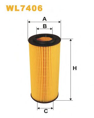 WIX FILTERS WL7406 Масляный фильтр для BMW (Бмв) WIX FILTERS WL7406 Масляный фильтр для BMW (Бмв)