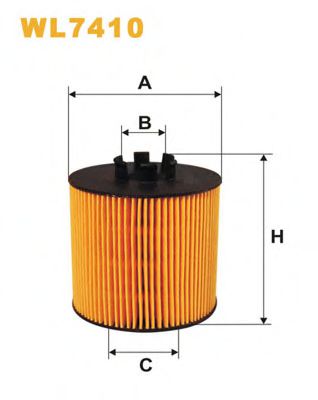 WIX FILTERS WL7410 Масляный фильтр для VOLKSWAGEN JETTA V (Фольксваген Джетта 5) WIX FILTERS WL7410 Масляный фильтр для VOLKSWAGEN JETTA V (Фольксваген Джетта 5)