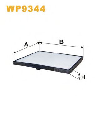 WIX FILTERS WP9344 Фильтр, воздух во внутренном пространстве для KIA MORNING (Киа Морнинг) WIX FILTERS WP9344 Фильтр, воздух во внутренном пространстве для KIA MORNING (Киа Морнинг)