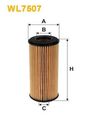 WIX FILTERS WL7507 Масляный фильтр для VOLKSWAGEN (Фольксваген) WIX FILTERS WL7507 Масляный фильтр для VOLKSWAGEN (Фольксваген)