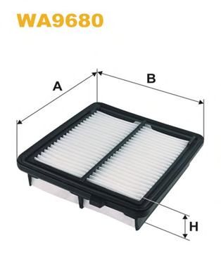 WIX FILTERS WA9680 Воздушный фильтр для HONDA FIT III (Хонда Фит 3) WIX FILTERS WA9680 Воздушный фильтр для HONDA FIT III (Хонда Фит 3)