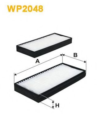 WIX FILTERS WP2048 Фильтр, воздух во внутренном пространстве для SSANGYONG ACTYON II (Сан-янг/санянг Актион 1и) WIX FILTERS WP2048 Фильтр, воздух во внутренном пространстве для SSANGYONG ACTYON II (Сан-янг/санянг Актион 1и)