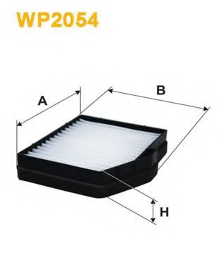 WIX FILTERS WP2054 Фильтр, воздух во внутренном пространстве для HYUNDAI H 200 (Хендай Х 200)