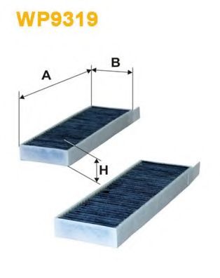 WIX FILTERS WP9319 Фильтр, воздух во внутренном пространстве для CITROËN C4 GRAND PICASSO II (CитроËн С4 гранд пикассо1и) WIX FILTERS WP9319 Фильтр, воздух во внутренном пространстве для CITROËN C4 GRAND PICASSO II (CитроËн С4 гранд пикассо1и)