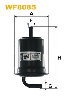 WIX FILTERS WF8085 Топливный фильтр для MAZDA EUNOS 500 (Мазда Эунос 500) WIX FILTERS WF8085 Топливный фильтр для MAZDA EUNOS 500 (Мазда Эунос 500)