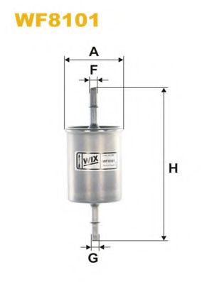 WIX FILTERS WF8101 Топливный фильтр для OPEL SIGNUM (Опель Сигнум) WIX FILTERS WF8101 Топливный фильтр для OPEL SIGNUM (Опель Сигнум)