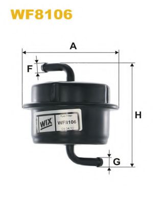 WIX FILTERS WF8106 Топливный фильтр для SUZUKI (Сузуки) WIX FILTERS WF8106 Топливный фильтр для SUZUKI (Сузуки)