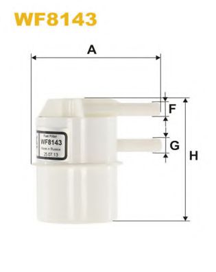 WIX FILTERS WF8143 Топливный фильтр для MITSUBISHI GALANT III (Митсубиши/митсубиси Галант 3) WIX FILTERS WF8143 Топливный фильтр для MITSUBISHI GALANT III (Митсубиши/митсубиси Галант 3)