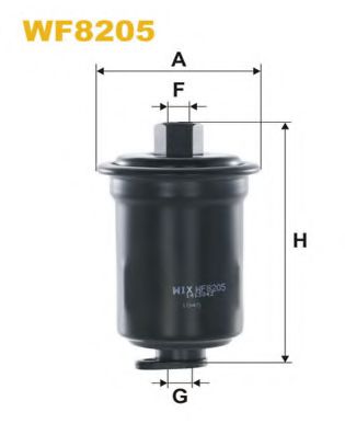 WIX FILTERS WF8205 Топливный фильтр для HYUNDAI AVANTE II (Хендай Аvантэ 2) WIX FILTERS WF8205 Топливный фильтр для HYUNDAI AVANTE II (Хендай Аvантэ 2)