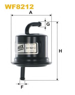 WIX FILTERS WF8212 Топливный фильтр для SUZUKI (Сузуки) WIX FILTERS WF8212 Топливный фильтр для SUZUKI (Сузуки)