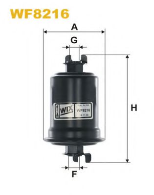 WIX FILTERS WF8216 Топливный фильтр для SUZUKI (Сузуки) WIX FILTERS WF8216 Топливный фильтр для SUZUKI (Сузуки)