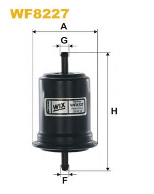 WIX FILTERS WF8227 Топливный фильтр для DAIHATSU TERIOS (Дайхатсу Тэриос) WIX FILTERS WF8227 Топливный фильтр для DAIHATSU TERIOS (Дайхатсу Тэриос)