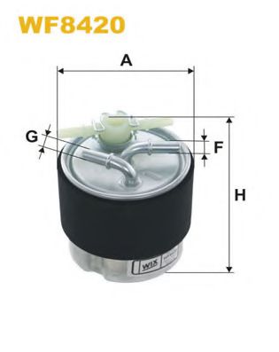 WIX FILTERS WF8420 Топливный фильтр для NISSAN MURANO (Ниссан Мурано) WIX FILTERS WF8420 Топливный фильтр для NISSAN MURANO (Ниссан Мурано)