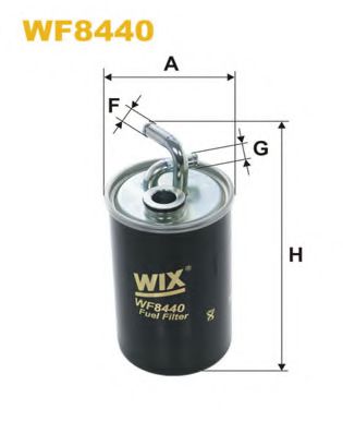 WIX FILTERS WF8440 Топливный фильтр для DODGE JC (Додж Жc) WIX FILTERS WF8440 Топливный фильтр для DODGE JC (Додж Жc)