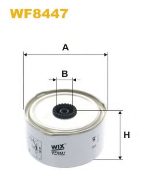 WIX FILTERS WF8447 Топливный фильтр для LAND ROVER LR4 IV (Ленд ровер/лэнд ровер Лр4 иv) WIX FILTERS WF8447 Топливный фильтр для LAND ROVER LR4 IV (Ленд ровер/лэнд ровер Лр4 иv)