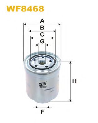 WIX FILTERS WF8468 Топливный фильтр для MITSUBISHI LANCER SERIE R SPORTBACK (Митсубиши/митсубиси Лансер р спортбаcк) WIX FILTERS WF8468 Топливный фильтр для MITSUBISHI LANCER SERIE R SPORTBACK (Митсубиши/митсубиси Лансер р спортбаcк)