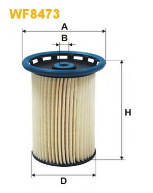 WIX FILTERS WF8473 Топливный фильтр для PORSCHE CAYENNE (Порше Cаъэннэ) WIX FILTERS WF8473 Топливный фильтр для PORSCHE CAYENNE (Порше Cаъэннэ)