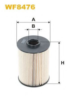 WIX FILTERS WF8476 Топливный фильтр для VOLVO C70 II (Вольво C70 2) WIX FILTERS WF8476 Топливный фильтр для VOLVO C70 II (Вольво C70 2)