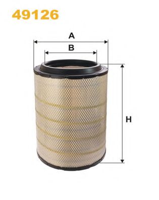WIX FILTERS 49126 Воздушный фильтр для VOLVO (Вольво) WIX FILTERS 49126 Воздушный фильтр для VOLVO (Вольво)