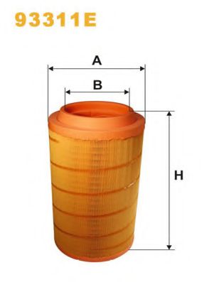 WIX FILTERS 93311E Воздушный фильтр для MAN TGL (Ман Тгл) WIX FILTERS 93311E Воздушный фильтр для MAN TGL (Ман Тгл)