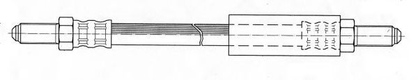 CEF 510382 Тормозной шланг для FORD (Форд) CEF 510382 Тормозной шланг для FORD (Форд)