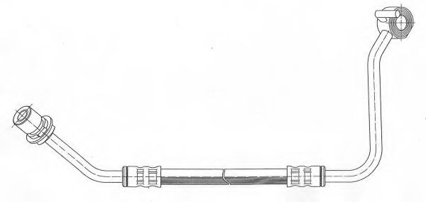 CEF 510544 Тормозной шланг для FORD TRANSIT (Форд Трансит) CEF 510544 Тормозной шланг для FORD TRANSIT (Форд Трансит)