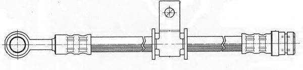 CEF 510549 Тормозной шланг для HONDA (Хонда) CEF 510549 Тормозной шланг для HONDA (Хонда)