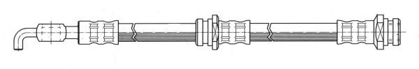 CEF 510778 Тормозной шланг для MAZDA (Мазда) CEF 510778 Тормозной шланг для MAZDA (Мазда)