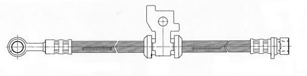 CEF 511150 Тормозной шланг для HONDA (Хонда) CEF 511150 Тормозной шланг для HONDA (Хонда)