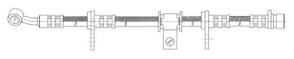 CEF 511159 Тормозной шланг для HONDA (Хонда) CEF 511159 Тормозной шланг для HONDA (Хонда)