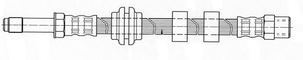 CEF 511189 Тормозной шланг для VOLKSWAGEN CADDY II (Фольксваген Кадди 2) CEF 511189 Тормозной шланг для VOLKSWAGEN CADDY II (Фольксваген Кадди 2)