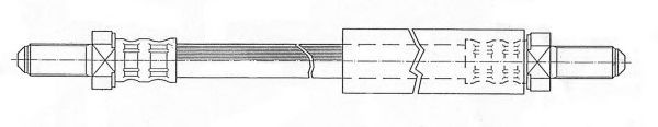 CEF 511246 Тормозной шланг для FORD (Форд) CEF 511246 Тормозной шланг для FORD (Форд)