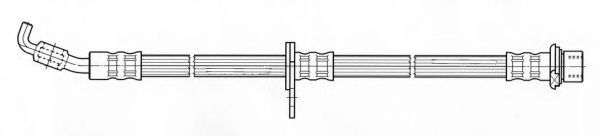 CEF 511443 Тормозной шланг для TOYOTA (Тойота/тоета) CEF 511443 Тормозной шланг для TOYOTA (Тойота/тоета)