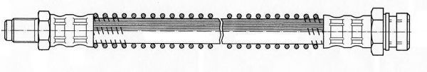 CEF 511506 Тормозной шланг для MITSUBISHI SPACE WAGON (Митсубиши/митсубиси Спэйс вагон) CEF 511506 Тормозной шланг для MITSUBISHI SPACE WAGON (Митсубиши/митсубиси Спэйс вагон)