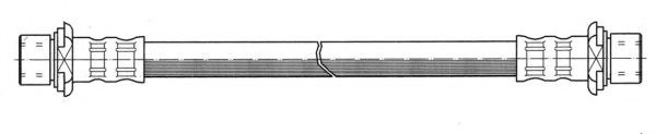 CEF 511532 Тормозной шланг для SUBARU TREZIA (Субару Трэзиа)