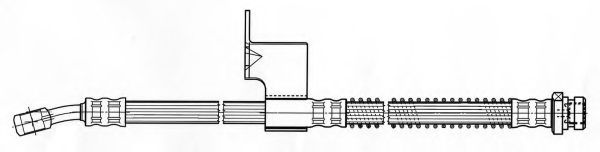 CEF 511881 Тормозной шланг для HYUNDAI EXCEL (Хендай Эxcэл) CEF 511881 Тормозной шланг для HYUNDAI EXCEL (Хендай Эxcэл)